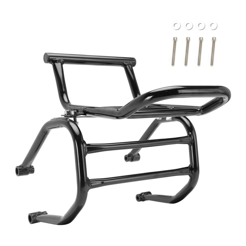 FRONT CARRIER RACK HEADLIGHT GUARD FOR HONDA CT110 CT125 HUNTER CUB 2020-24 - Image 4 of 4