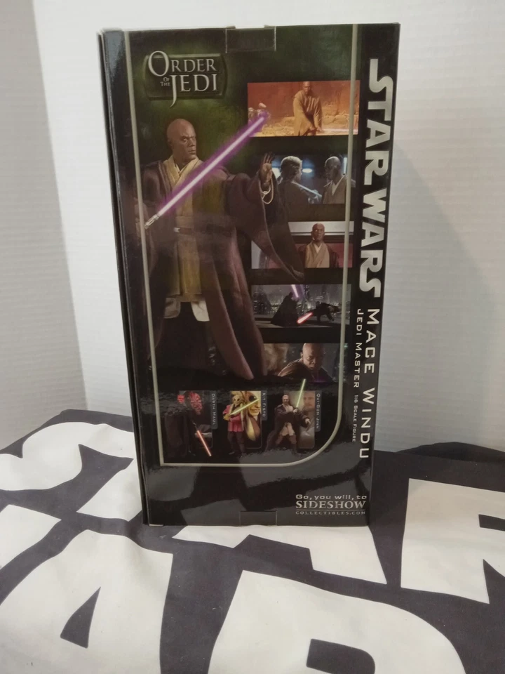 Mace Windu Orden del Jedi 12" escala 1/6 SIDESHOW Coleccionables EXCLUSIVO Foto 2 de 3
