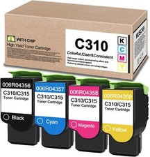 Toner Cartridges Xerox C310 C315 High Capacity 006R004356-006R004359 C310DNIM