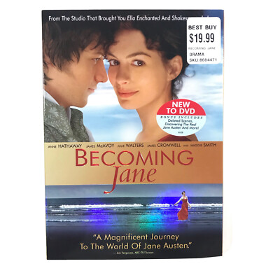Becoming Jane (DVD, 2008) Brand New Sealed -K