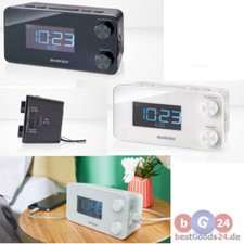 Radiowecker digital mit USB 20 Speicherplätze, 2 Alarmzeiten Schlummerfunktion