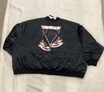 Nike Air Jordan Flight Renegade Bomber Jacket Women's 3XL DQ9802