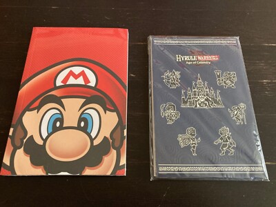 My Nintendo Rewards Mario Luigi Zelda Hyrule Warriors Notebook Memo Pad Set