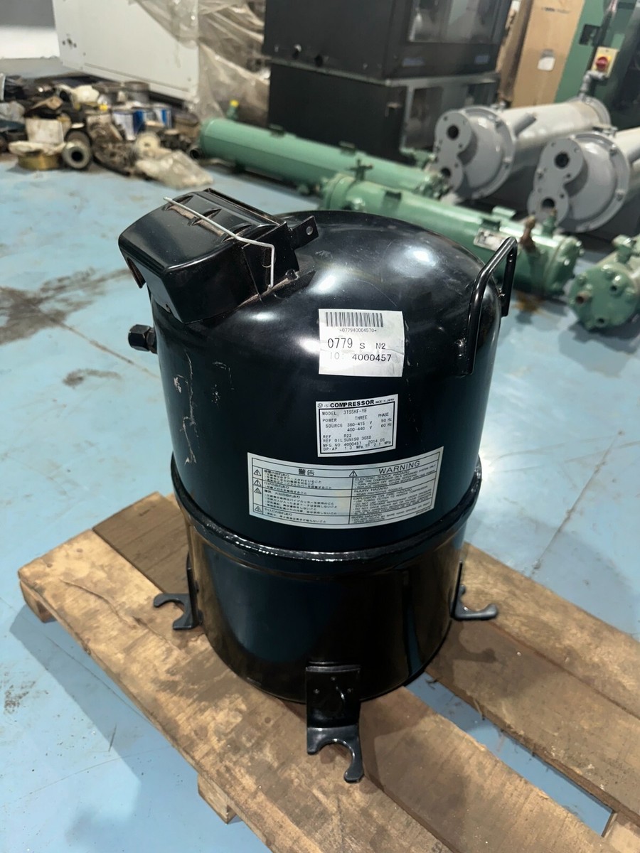 DAIKIN HERMETIC COMPRESSOR 3T55KF-YE | eBay