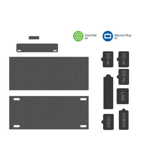 For XBOX Series S Console Accessories Dust Plug Cover Dust Net Protective Suit - Picture 2 of 10