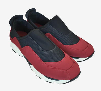 NEW MARNI Italy NEOPRENE Men's Sneakers Sport Shoes EUR-41 US-8