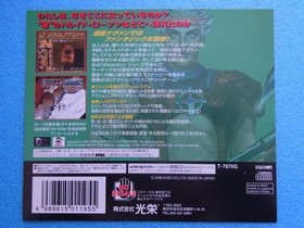Druid Pursuer of Darkness Sega Saturn SS promotional item dummy jacket Japanese