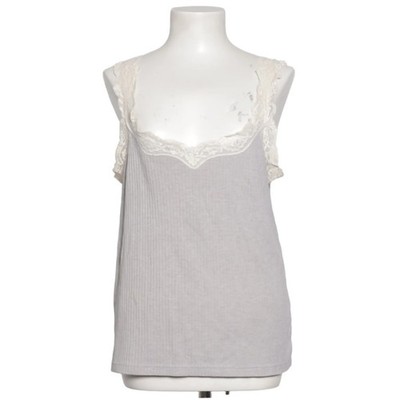J.Crew, Tank­top, Größe: L, Grau/Weiß #kBD