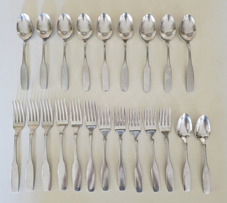22 Pc. Oneida Community PAUL REVERE Stainless Flatware