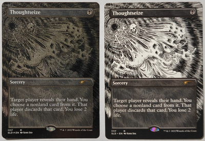 MTG Secret Lair Junji Ito 未開封 Junji Ito Magic the Gathering Secret Lair (Japanese) Etched Foil