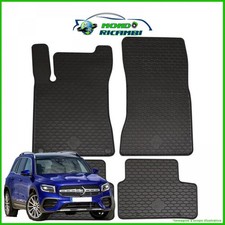 Teppiche - 3D TPE Gummi Fußmatten Schwarz Für Mercedes GLB X247 Ab 2019 Teppiche - 3D TPE Gummi Fußmatten Schwarz Für Mercedes GLB X247 Ab 2019