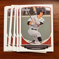 2013 Bowman BP56 Tyler Heineman 11 count lot Houston Astros