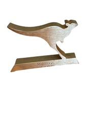 VTG ALCOA AUSTRALIA ALUMINUM KANGAROO HOPPING DESK DISPLAY Paperweight