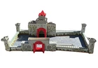 Vintage MARX 1960s Tin Litho Robin Hood’s Castle Play set Missing Parts & Pieces