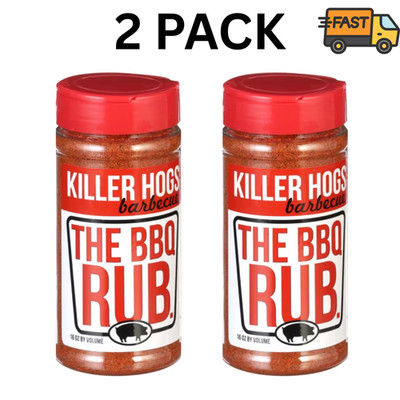 Killer Hogs The BBQ Rub 16 oz Pack of 2 BBQ Seasoning Rub