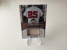 2024 Leaf Lumber - Game Used Lumber Relics Don Baylor #GUL-24 Bronze /40 (MEM)