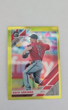 2019 Panini Donruss Optic - Zack Greinke #139 Lime Green Prizm