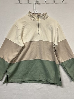 Classic Elements Size L Multicolor Quarter Zip