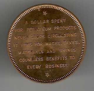 Golden Gate Exposition Petroleum Exhibit 1939 Medal