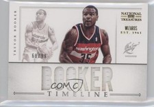 2012 Panini National Treasures Timeline Custom Names 68/99 Trevor Booker #25 3m8