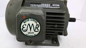 Hitachi 71-864 TFO-K 2P .75 KW AC Motor 220 Volts 3600 RPM 