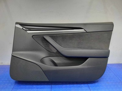 21-23 Tesla Model 3 Front Door Trim Panel Right Passenger Side Black OEM