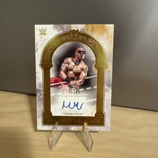 2025 Topps WWE Royalty Carmelo Hayes Pillars Of Greatness Signatures Auto 93/99