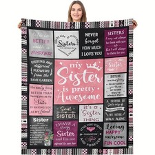 Birthday Gift Blanket 60"x50" Unique Happy Gift For Women Mom Sister Her