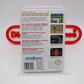 NES Nintendo Game THE MAGIC OF SCHEHERAZADE - NEW & Factory Sealed with H-Seam!