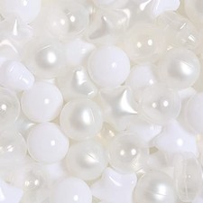 TRENDPLAY Star Ball Pit Balls for Toddlers -50 100 200 Count Star Balls Diffe...