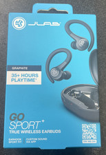 JLab Go Air Sport True Wireless Earbuds Graphite