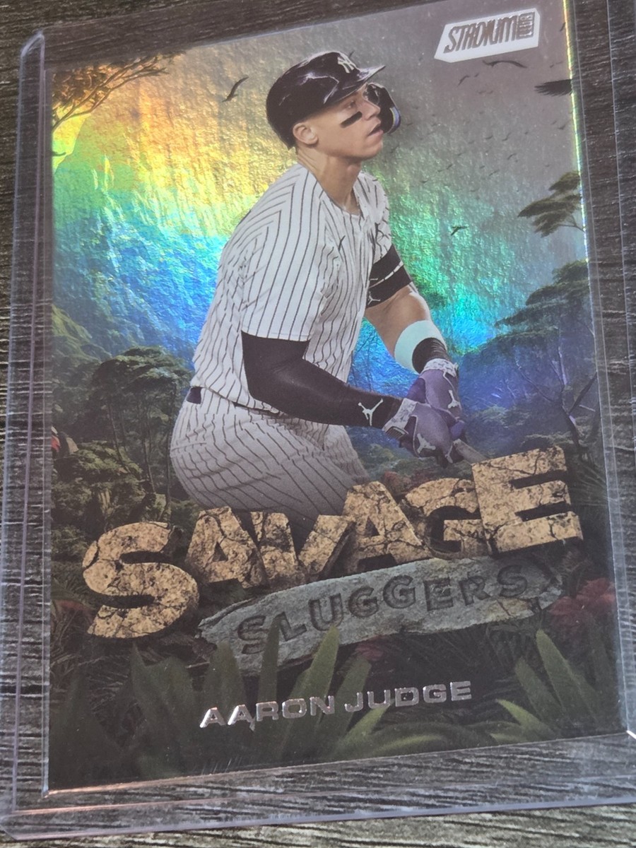 2026 TOPPS SERIES 1 #SS-19 - AARON JUDGE - SAVAGE SLUGGERS FOIL