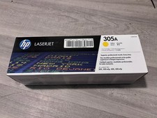 HP 305A Yellow CE412A Toner Cartridge New in Sealed Box