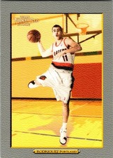 Sergio Rodriguez 224 Topps Turkey Red Rookie Card LP Sports Card. rookie card picture