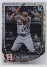 2025 Bowman Mega Box Chrome Mojo Refractor Jose Altuve #63 3hd