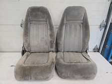 Bucket Seats Chevy Gmc K5 Blazer Jimmy 1987-1991 Gray