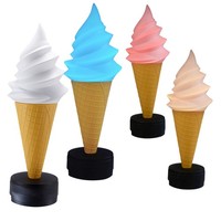 Kundenstopper EistüTe Softeis Werbeaufsteller Dekofiguren Eispuppe Eis Figur X10