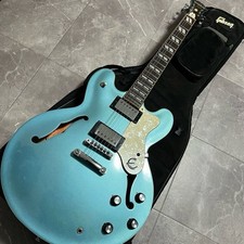 Electric Guitar Epiphone Super Nova Oasis Noel Gallagher Blue Semi Hollow w/Case