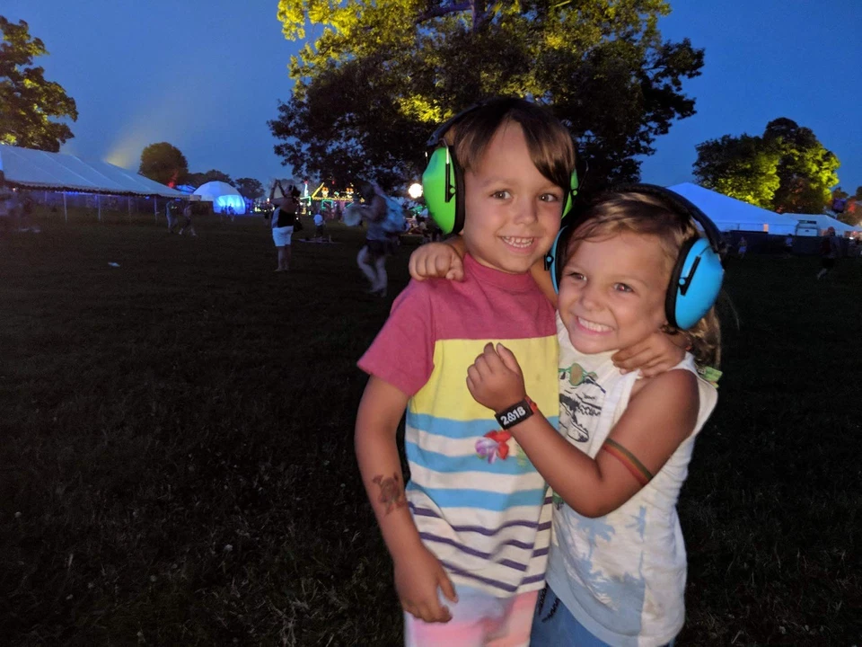 Walker's Children Baby & Kids Ear Muffs Toddler Hearing Protection Folding PINK - Image 2 of 4