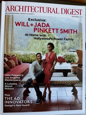Architectural Digest September 2011 Will  & Jada Smith Manhattan Residence