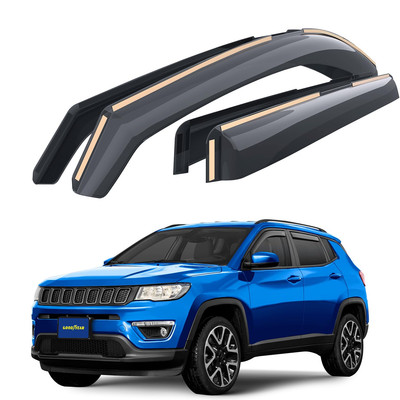 Goodyear Deflettori Antiturbo Compatibile Con Jeep Compass 2016-2025 - 5