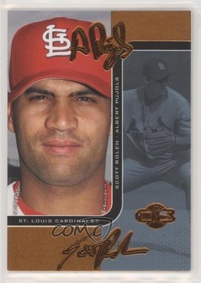 2006 Topps Co-Signers Changing Faces Blue /125 Albert Pujols Scott Rolen HOF fo7