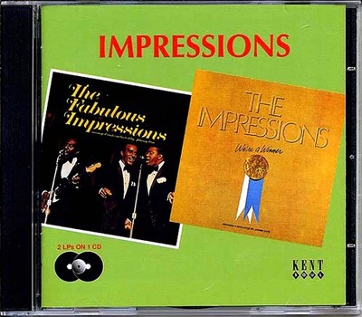 The Impressions - The Fabulous Impressions + We're A Winner [New CD]