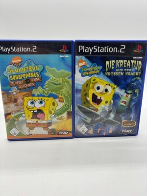 Playstation 2 Spongebob Revenge of the Flying Dutchman + aus der Krossen Krabbe