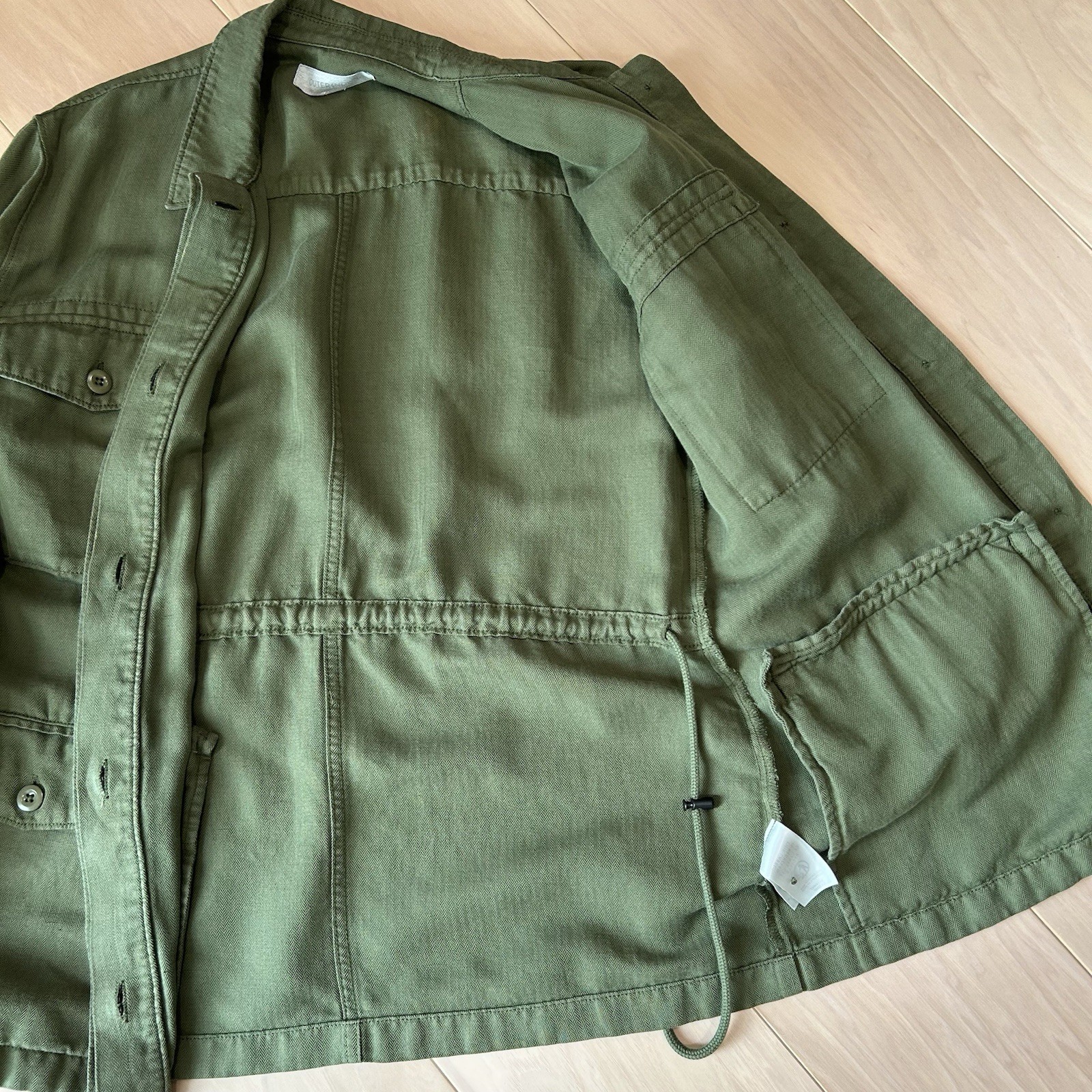 Outerknown Utility Green Jacket *Discoloration Wo… - image 8