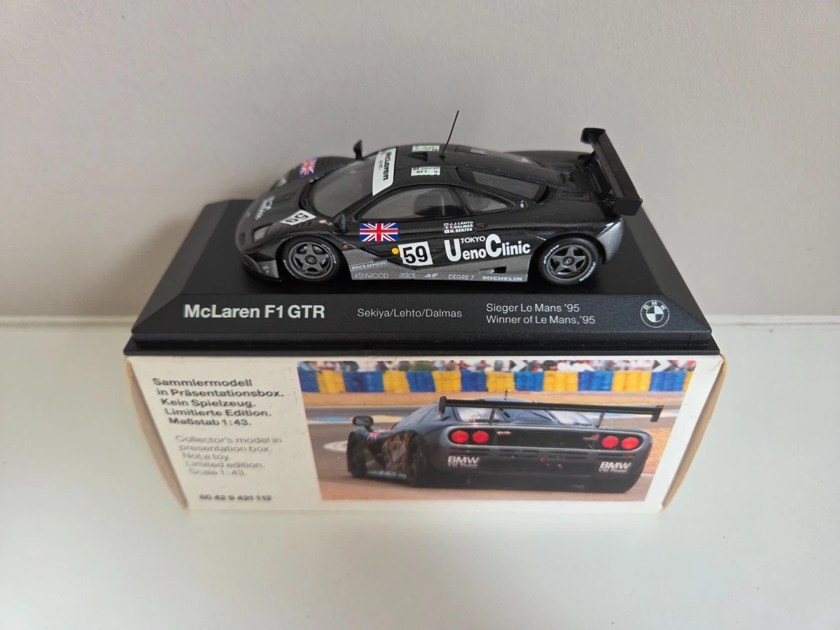 Minichamps 1/43 McLaren F1 GTR Sekiya/Dalmas/Lehto - Winner Le