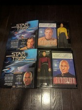 Ancora In Box 1997 Star Trek Edizione Capolavoro Capitano Kirk + Capitano Picard ��