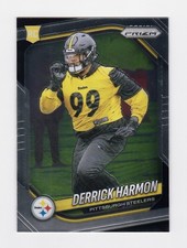 2025 Panini Prizm #368 Derrick Harmon Pittsburgh Steelers RC