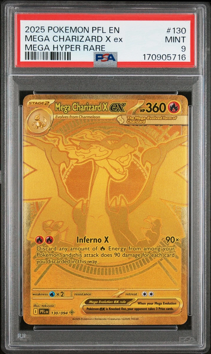 Charizard Pokémon TCG Professional Sports Authenticator (PSA