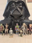 Vintage Star Wars Kenner Lot + Vader Case Boba Fett Yoda 1977-83
